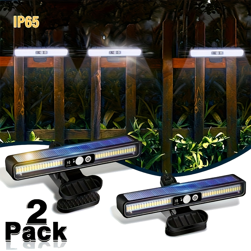 Power Outdoor - Clip On Solar Motion Lights Outdoor
