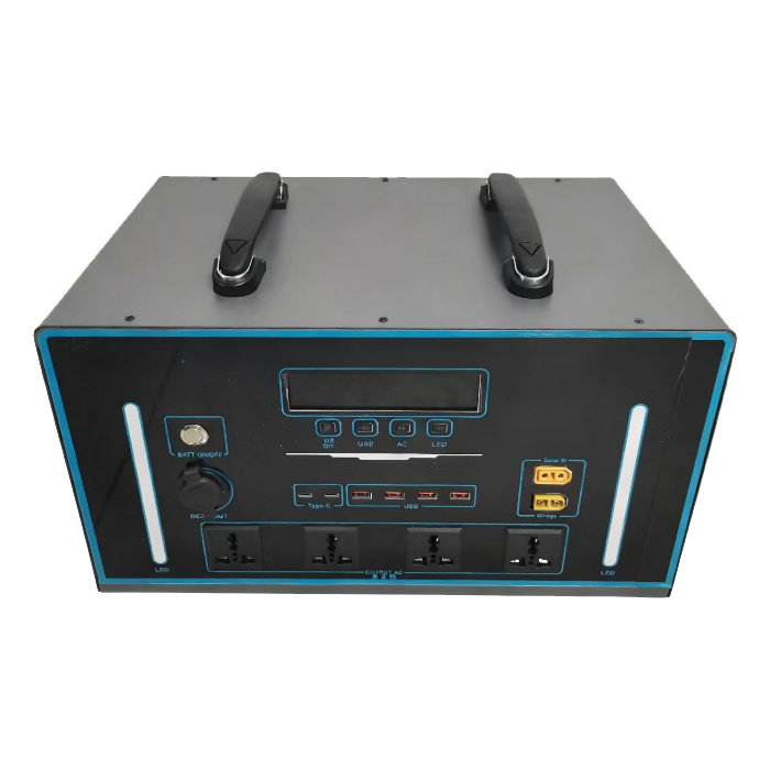 Power Outdoor - AC 2000w 2500w Lifepo4 Battery MPPT