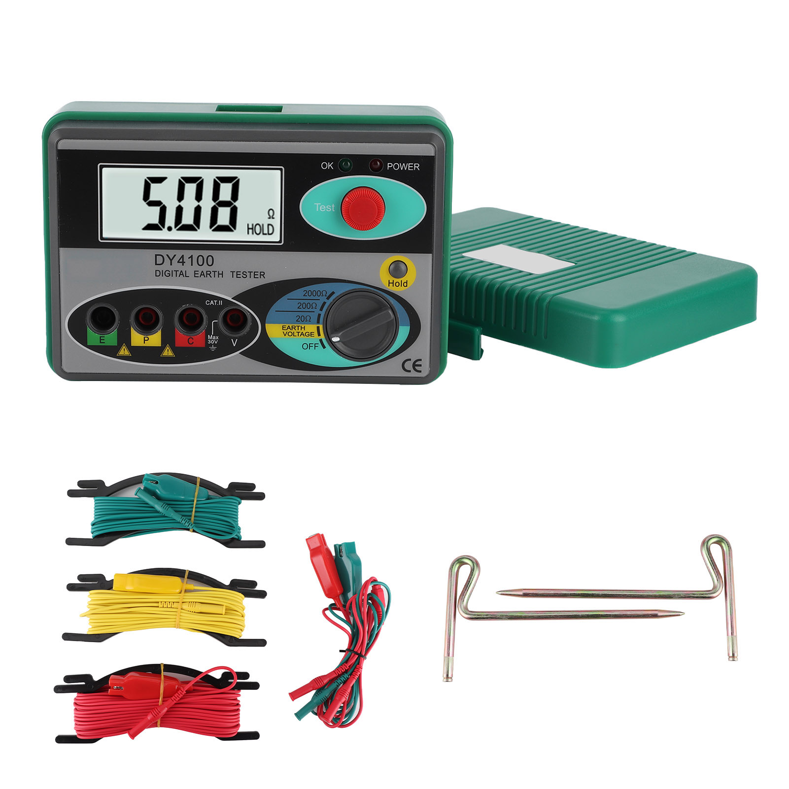 Outdoor Power Solutions - DY4100 Digital Ground Resistance Tester 3