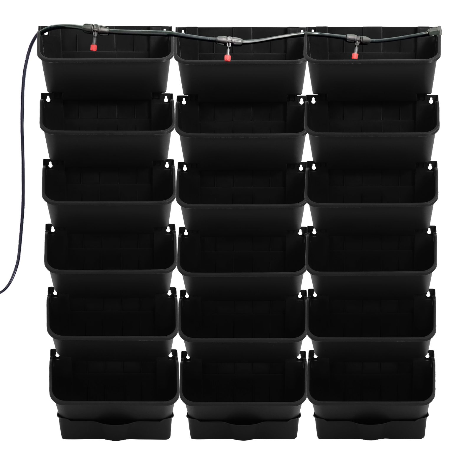 18 Pots Vertical Wall Planter  - đánh giá và giá Outdoor Power With Timer