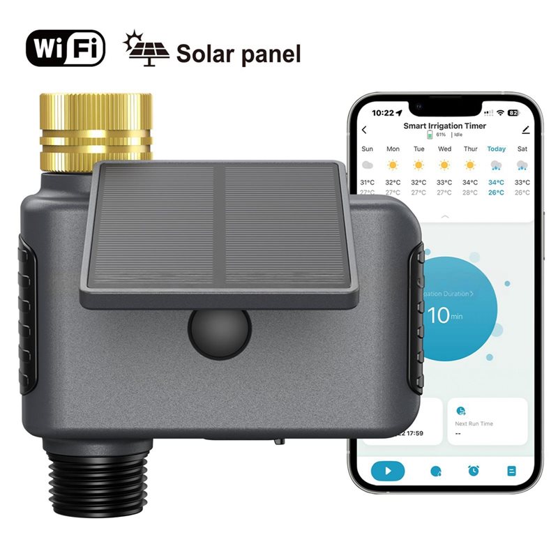 ABKP-Tuya Wifi Smart Solar-Pow - đánh giá và giá Outdoor Power With Timer
