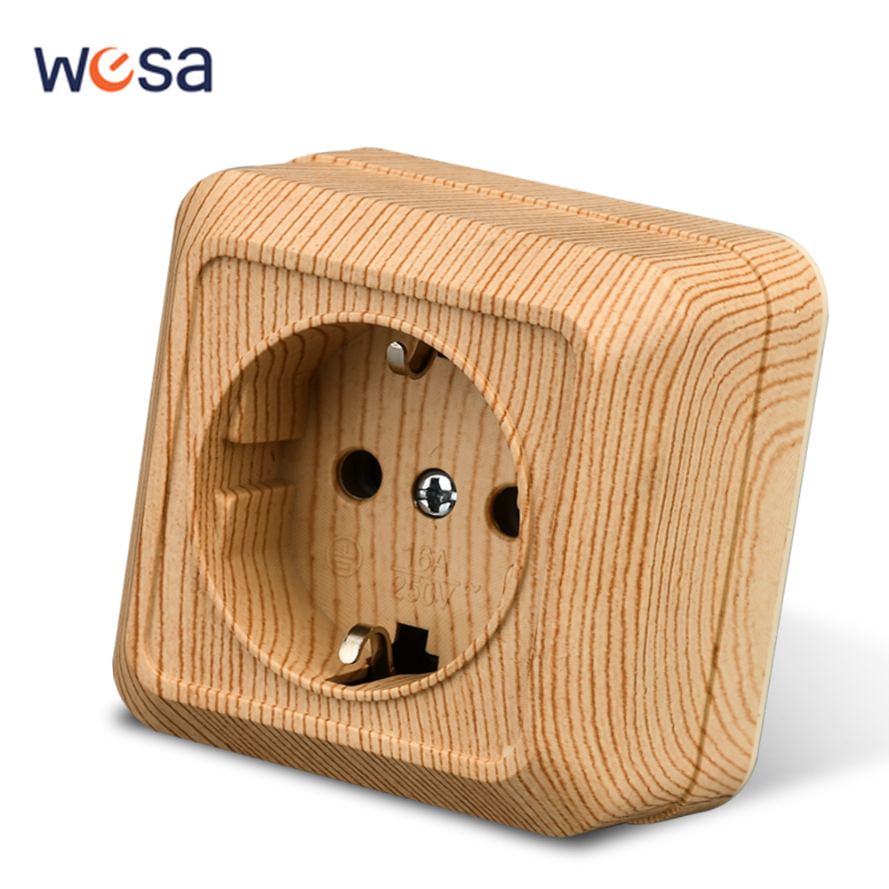 WESA Wood Wall Surface Socket  - đánh giá và giá Outdoor Power Solutions