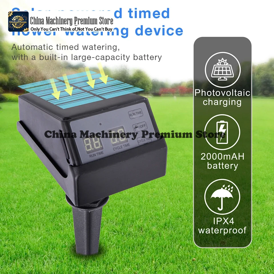 New Solar Powered Irrigation T - đánh giá và giá Outdoor Power With Timer