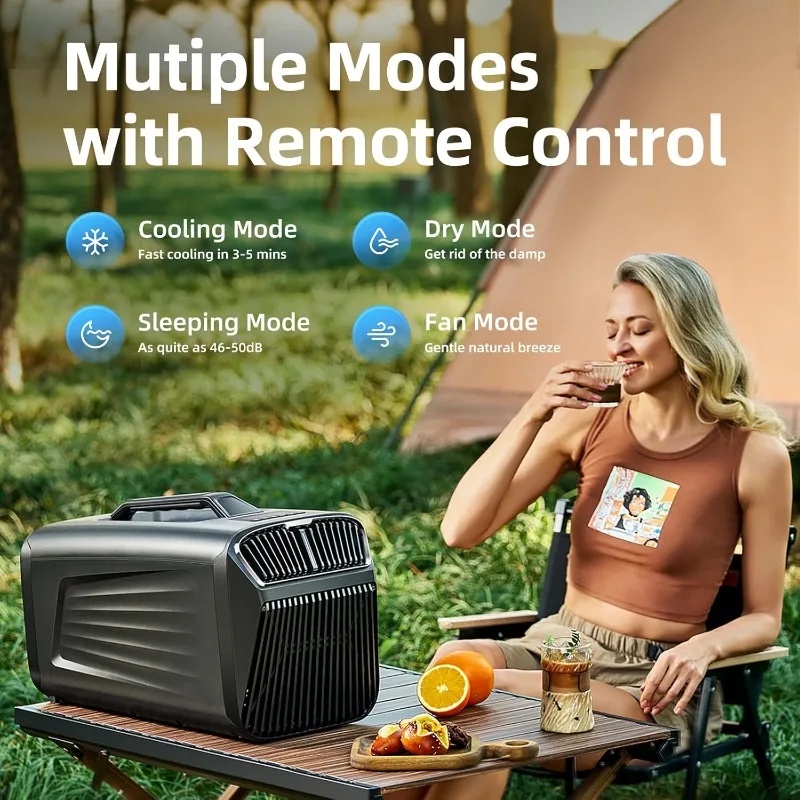 5200BTU Portable Air Condition - đánh giá và giá Outdoor Power Vac