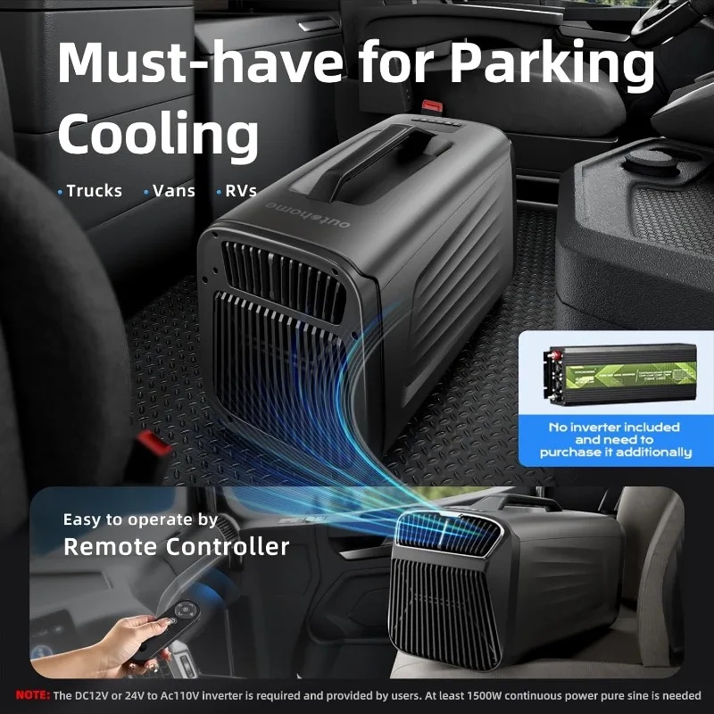 5200BTU Portable Air Condition - đánh giá và giá Outdoor Power Vac