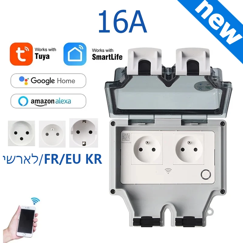 Tuya Power Socket IP66 Outdoor - đánh giá và giá Outdoor Power With Timer