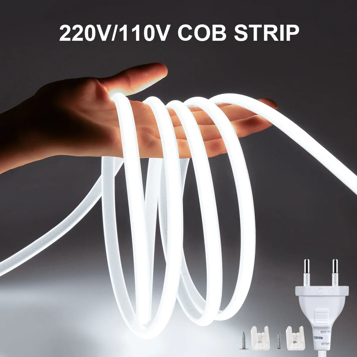 1M-35M 220V 110V COB LED Strip - đánh giá và giá Outdoor Power Vac