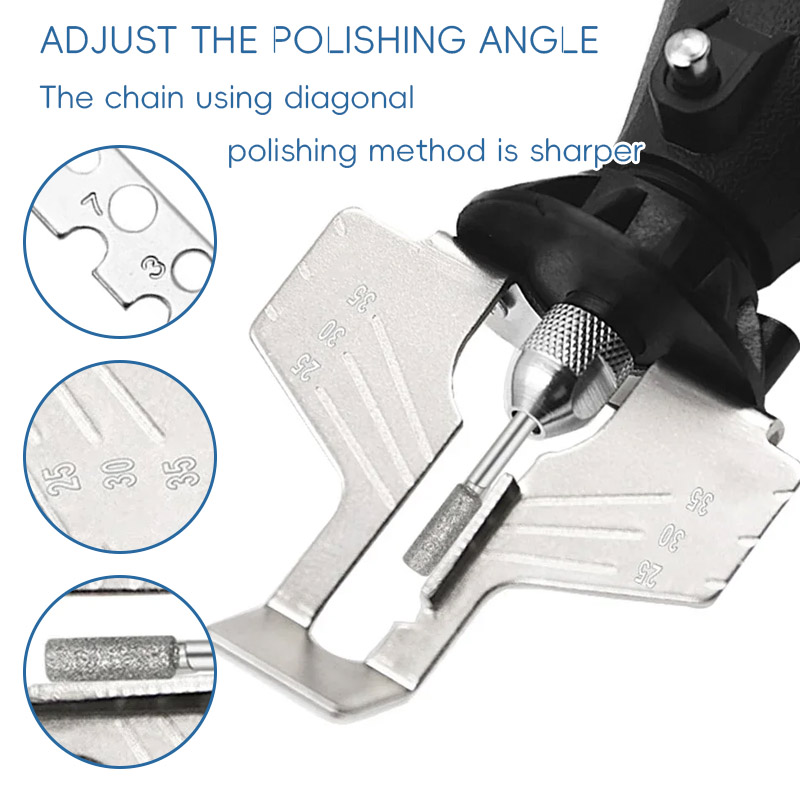 Chainsaw Sharpening Kit Electr - đánh giá và giá Stump Grinder Attachment