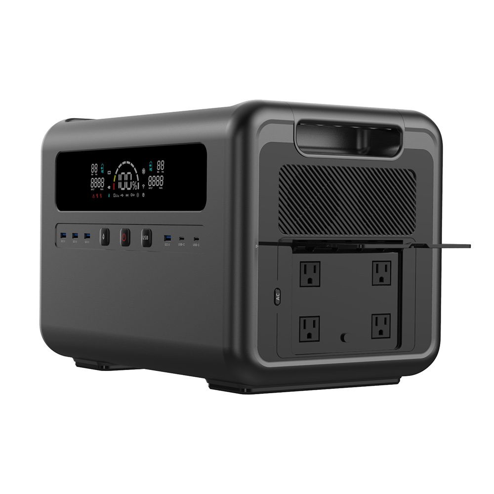 2400W Solar Power Generator, L - đánh giá và giá Power Outdoor