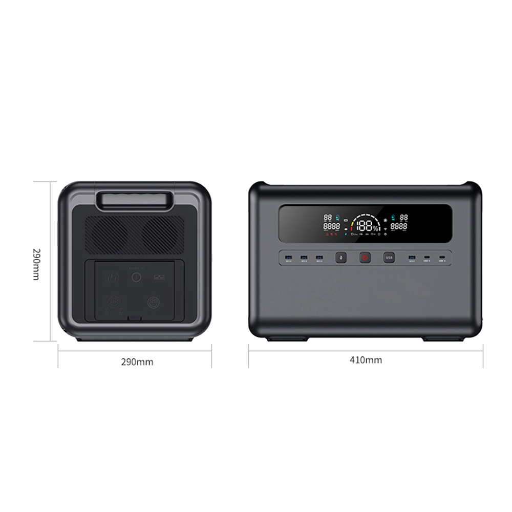 2400W Solar Power Generator, L - đánh giá và giá Power Outdoor