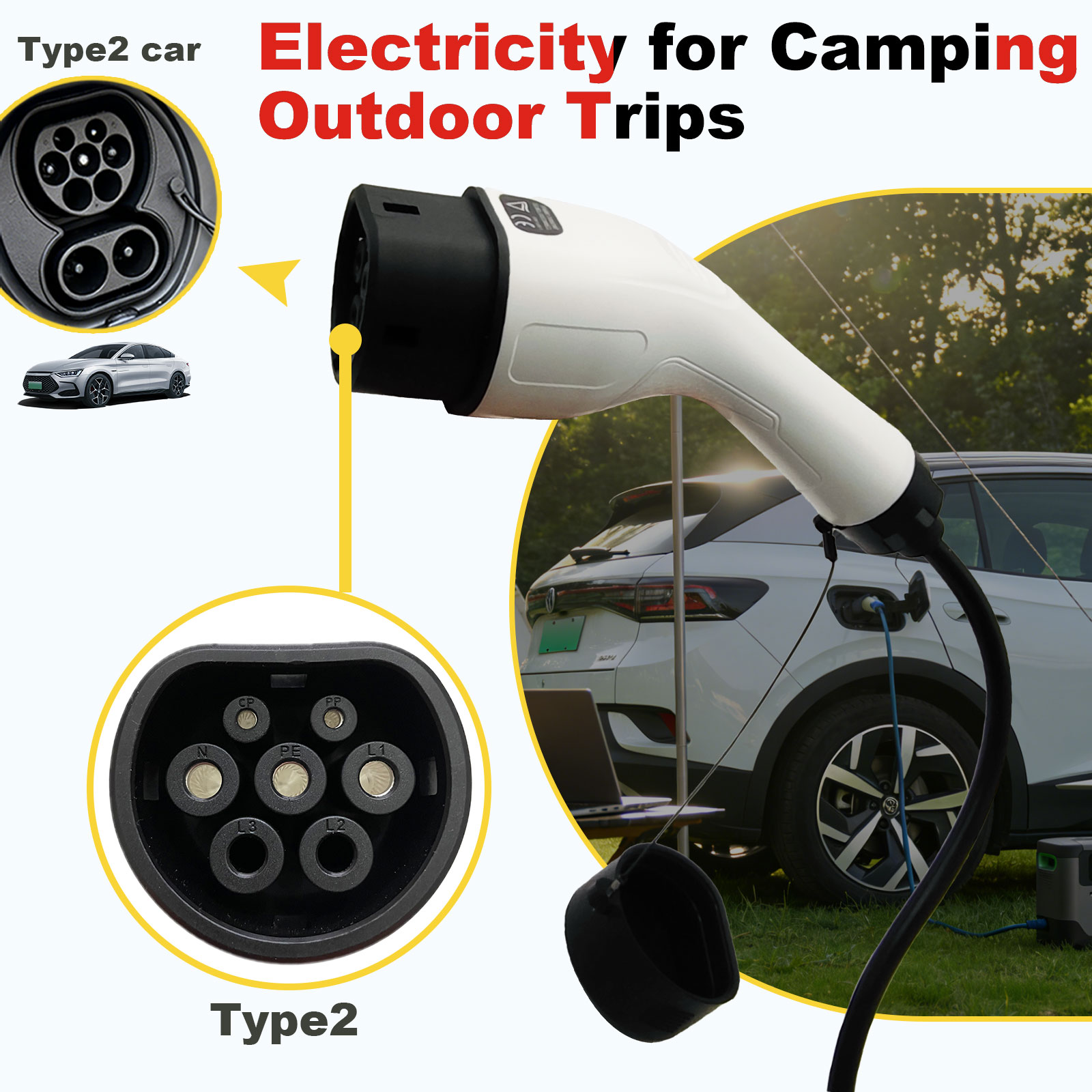 Type2 V2L Discharge Adapter 16 - đánh giá và giá Outdoor Power Solutions