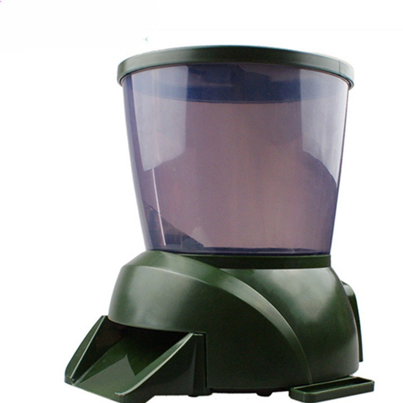 Automatic Fish Feeder Large Ca - đánh giá và giá Outdoor Power With Timer