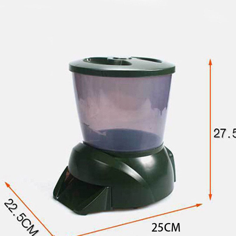 Automatic Fish Feeder Large Ca - đánh giá và giá Outdoor Power With Timer