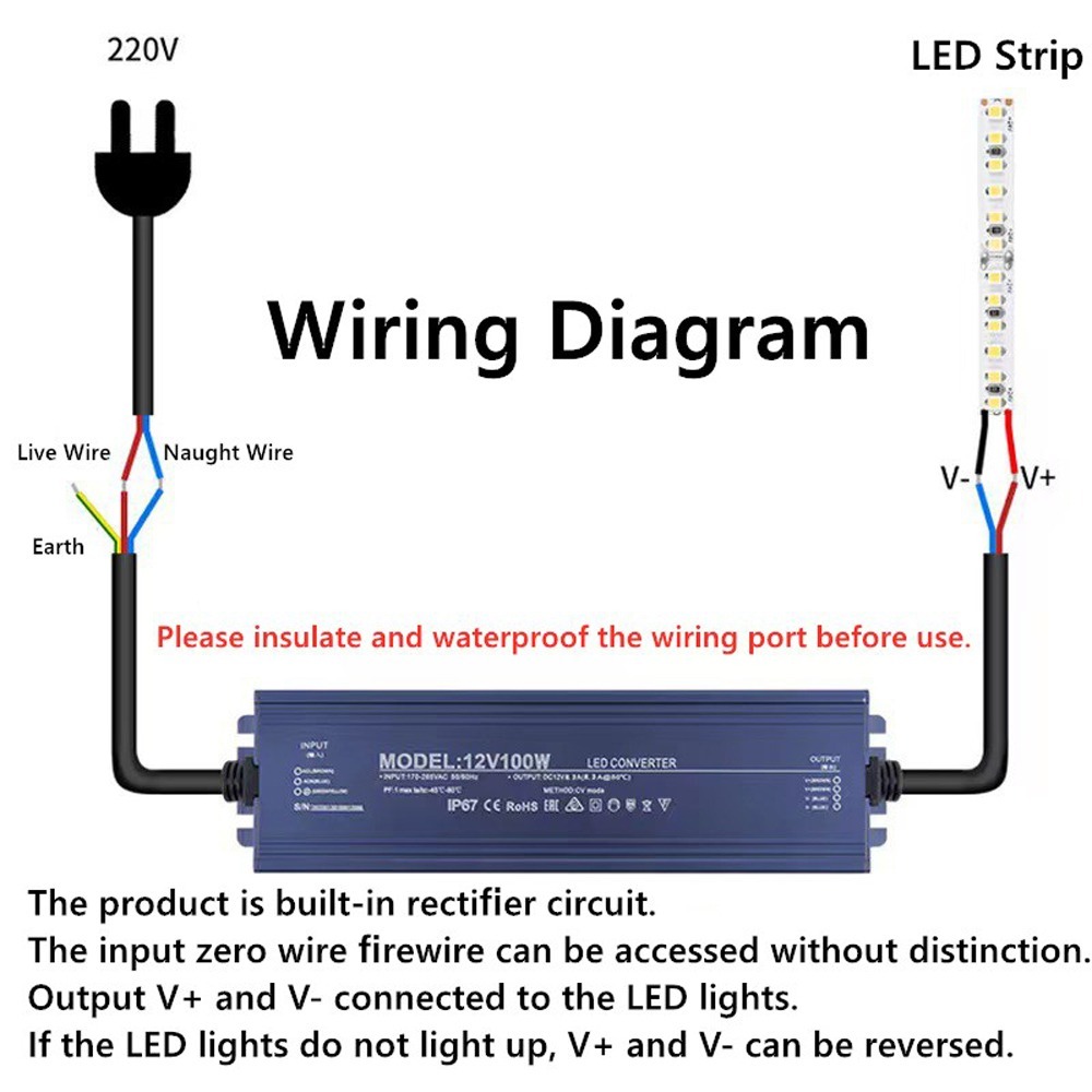 AC 220V To DC 12V 24V Switchin - đánh giá và giá Outdoor Power Vac