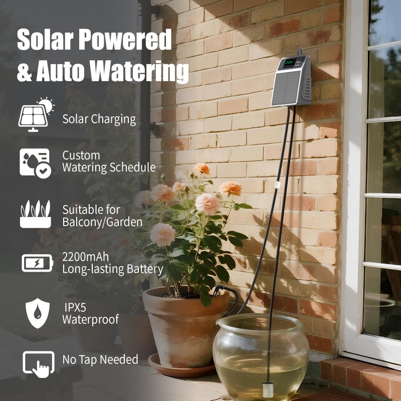 A03F-Solar Powered Automatic D - đánh giá và giá Outdoor Power With Timer
