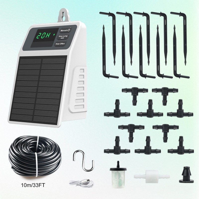 A03F-Solar Powered Automatic D - đánh giá và giá Outdoor Power With Timer