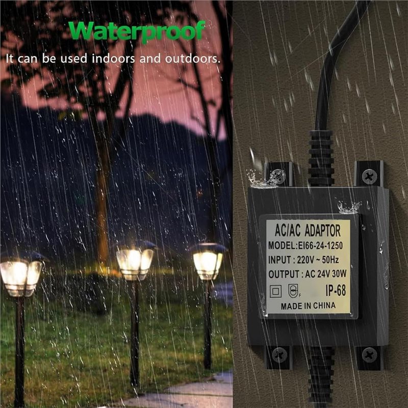 Outdoor LED Transformer 24 V A - đánh giá và giá Outdoor Power Vac