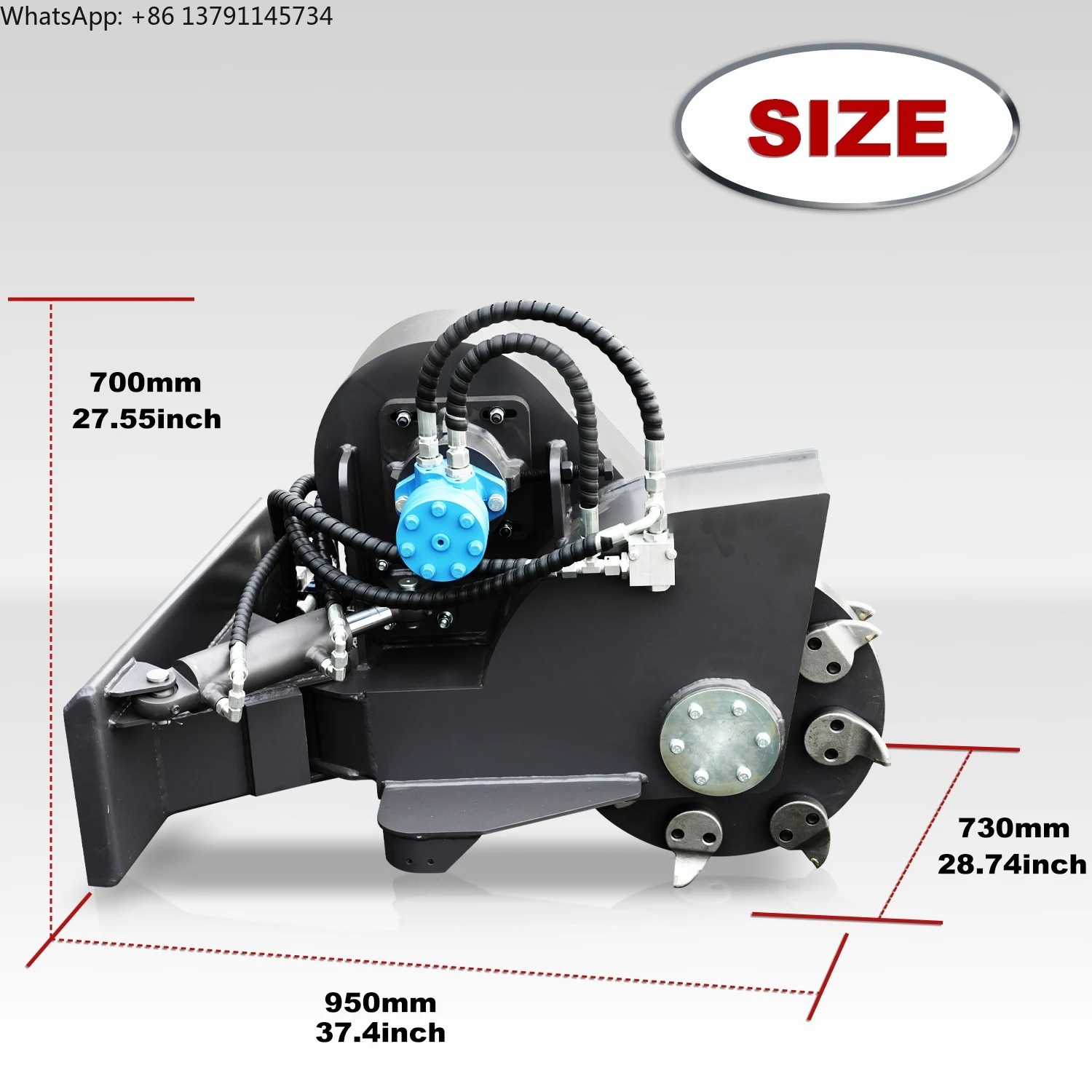 stump grinder attachment is a  - đánh giá và giá Stump Grinder Attachment