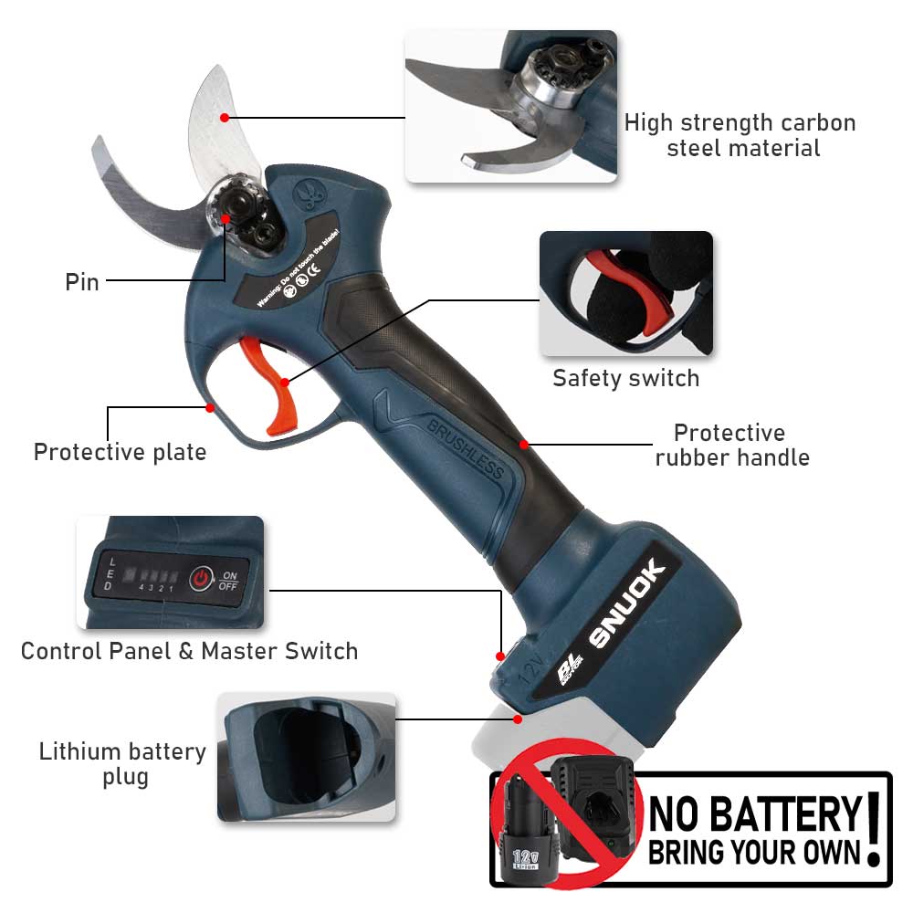 SNUOK 12V Brushless Electric P - đánh giá và giá Outdoor Power Solutions