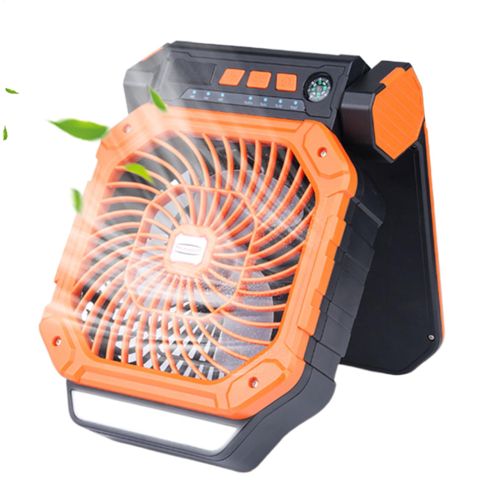Solar-powered outdoor fan USB  - đánh giá và giá Outdoor Power With Timer